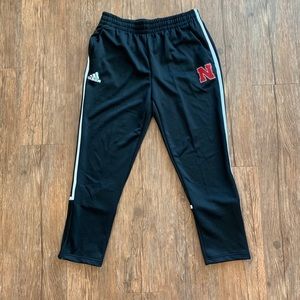 Nebraska Huskers Large Black Sweatpants